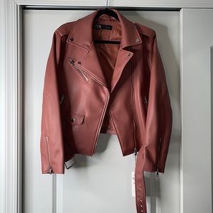 Zara Faux Leather Jacket